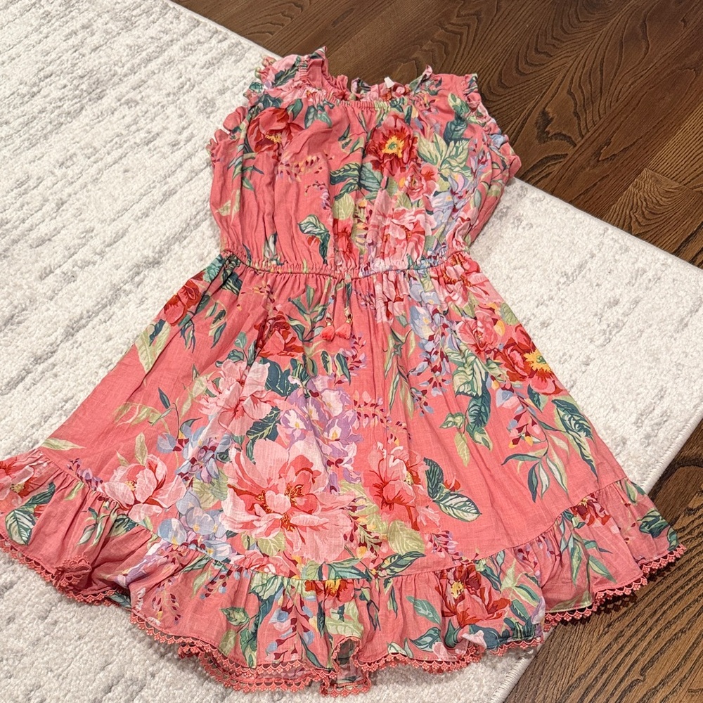 Zimmermann Vibrant Floral Kids Dress